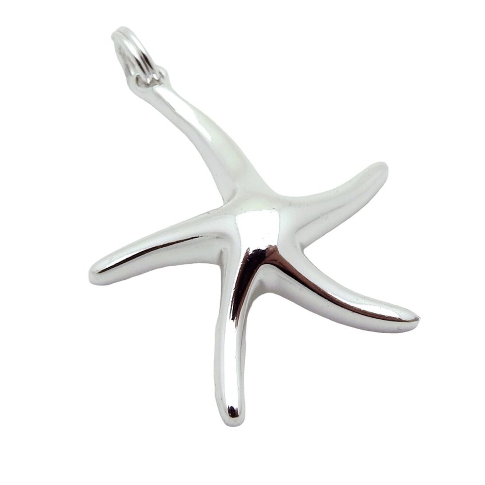 Vintage Sterling Silver Statements Starfish Charm Pendant